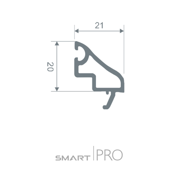Штапик универсальный 20 мм в Петропавловске