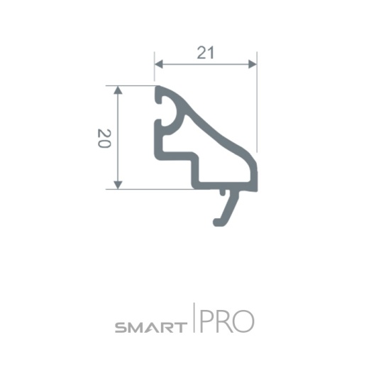 Штапик универсальный 20 мм в Петропавловске
